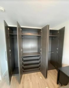 ikea pax wardrobe assembly