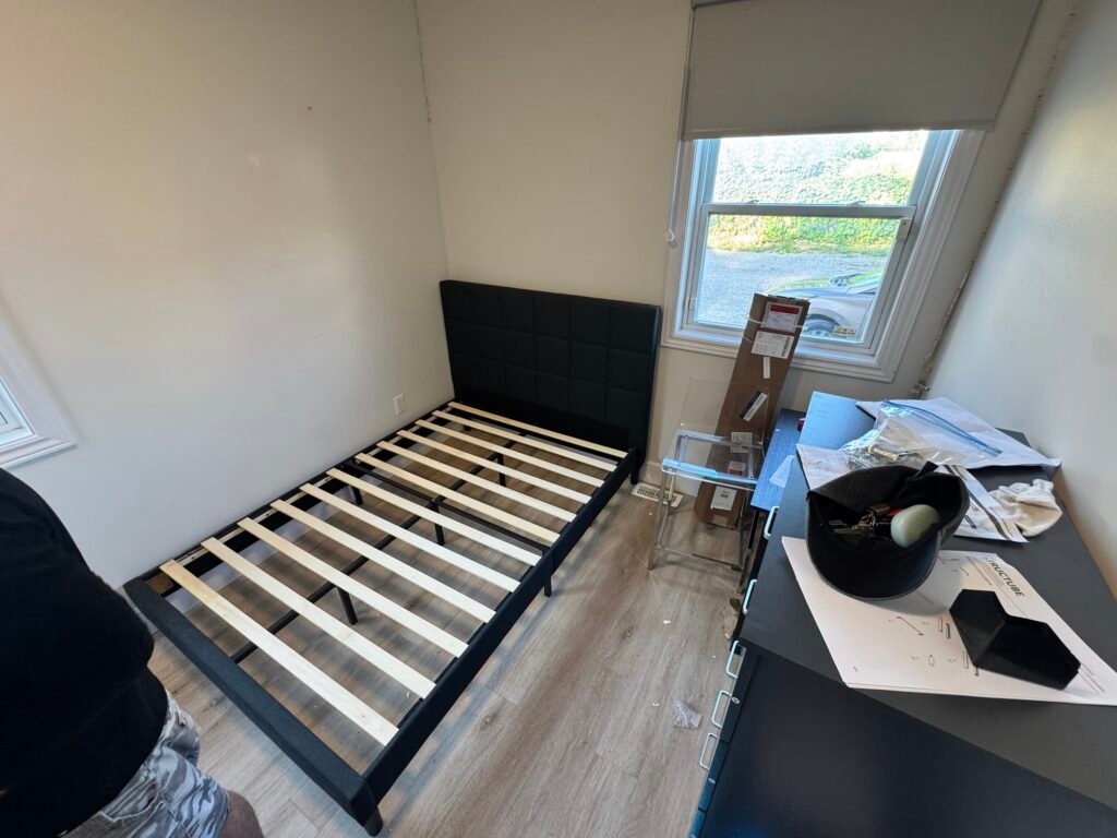 Furniture assembly service completed job in London Ontario