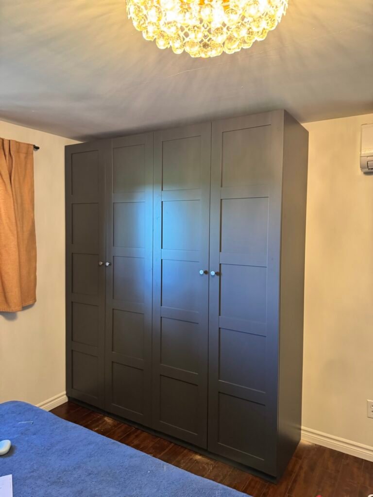 Furniture assembly service London Ontario completed job